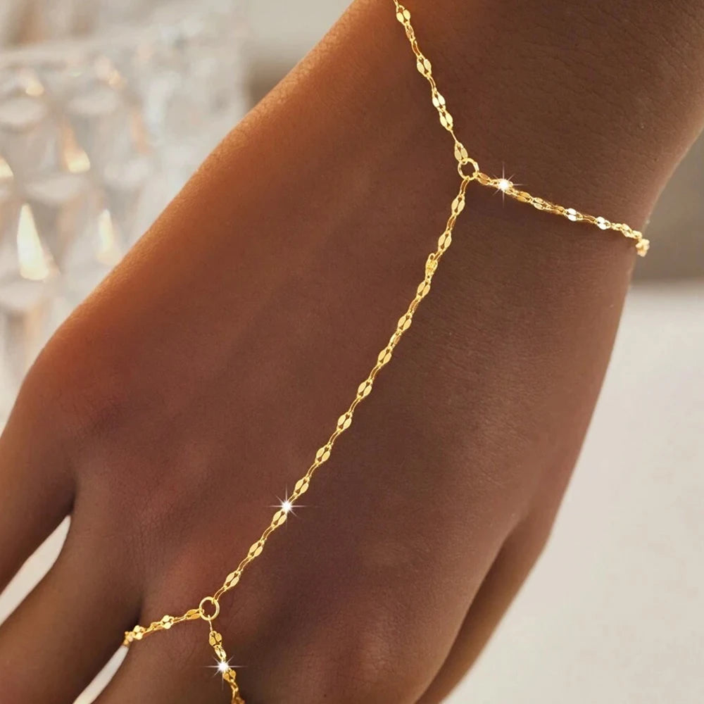 Women's Finger Chain Bracelets