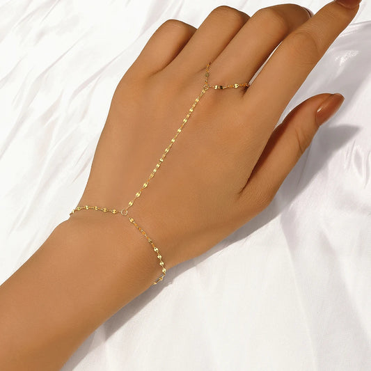 Women's Finger Chain Bracelets